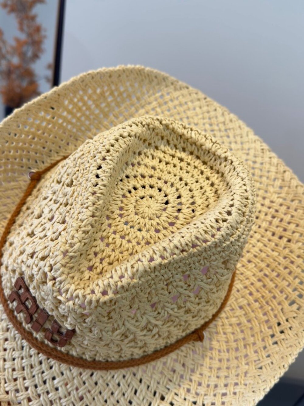 🌟MIU MIU🌟 summer straw hat - Picture 7 of 7